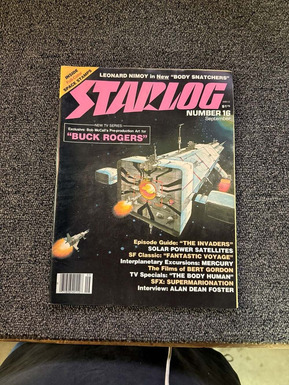 Starlog Magazine Number 16 September 1978 Buck Rogers Cover